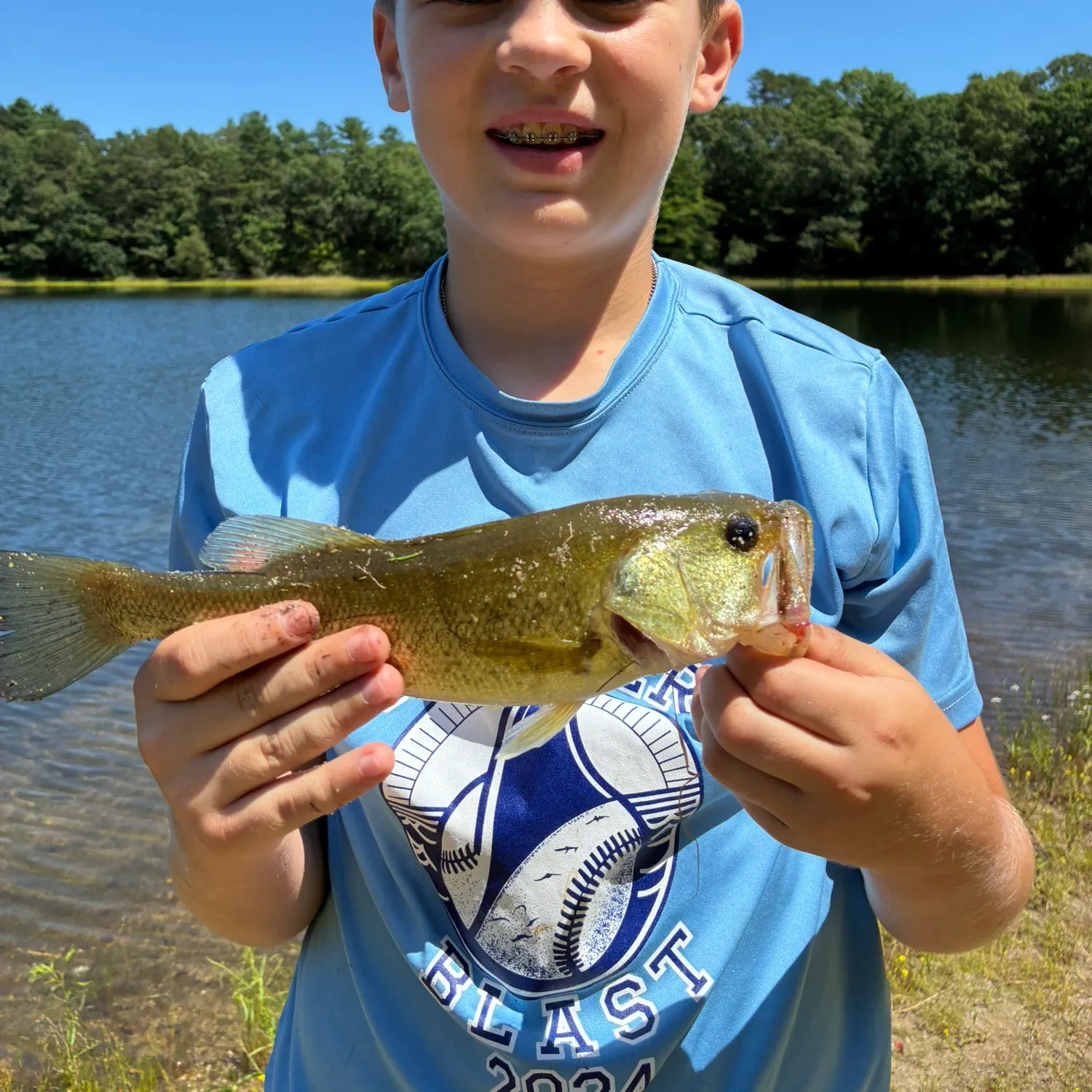 Smallmouth bass caught on Fishbrain