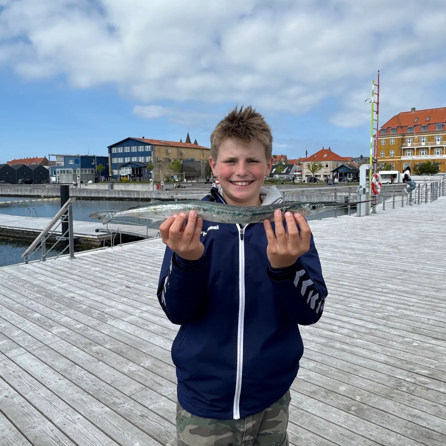 European garfish caught on Fishbrain