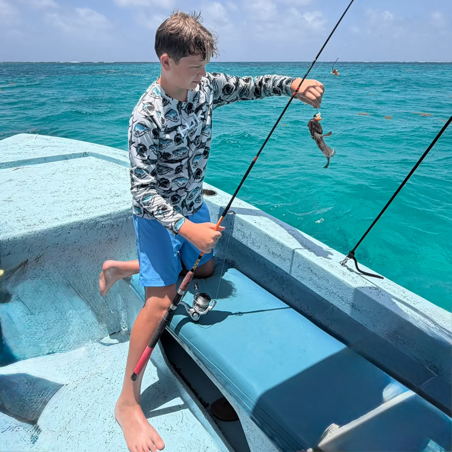 Mutton snapper caught on Fishbrain