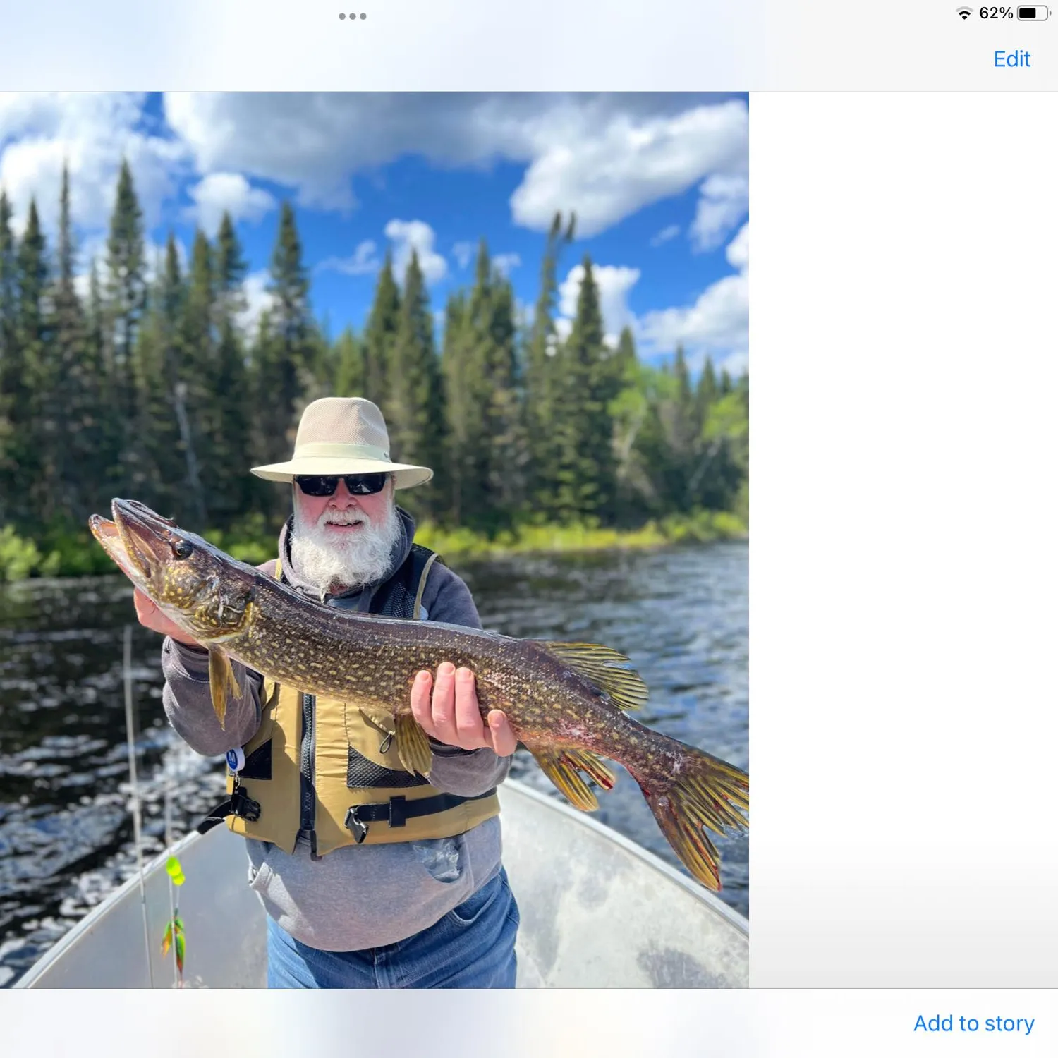 recently logged catches