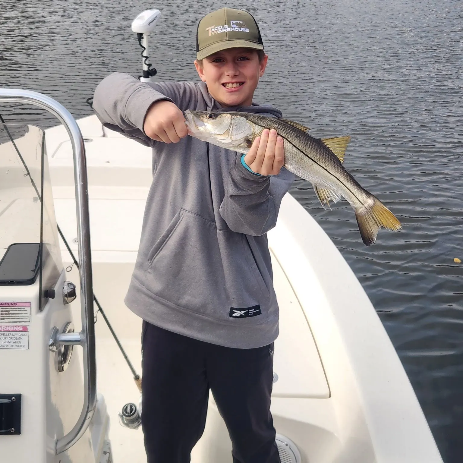 Common snook caught on Fishbrain