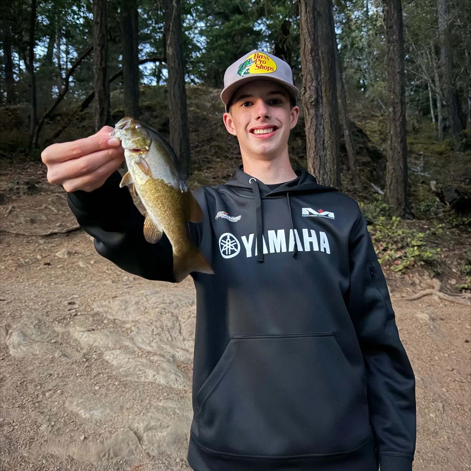 Smallmouth bass caught on Fishbrain