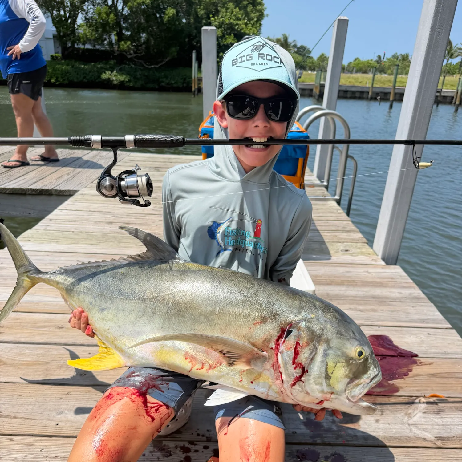 Crevalle jack caught on Fishbrain