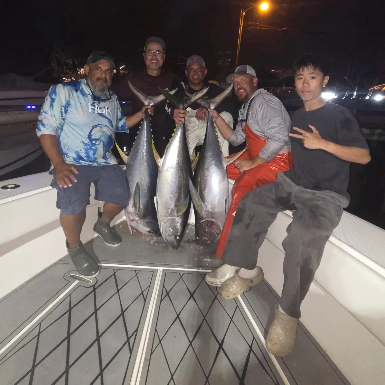 Yellowfin tuna caught on Fishbrain