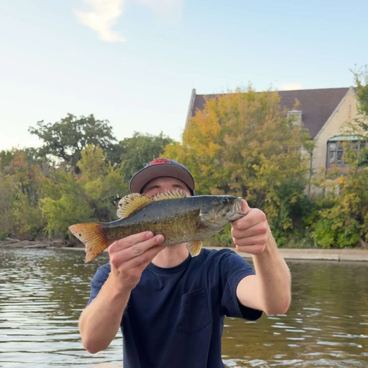 Smallmouth bass caught on Fishbrain