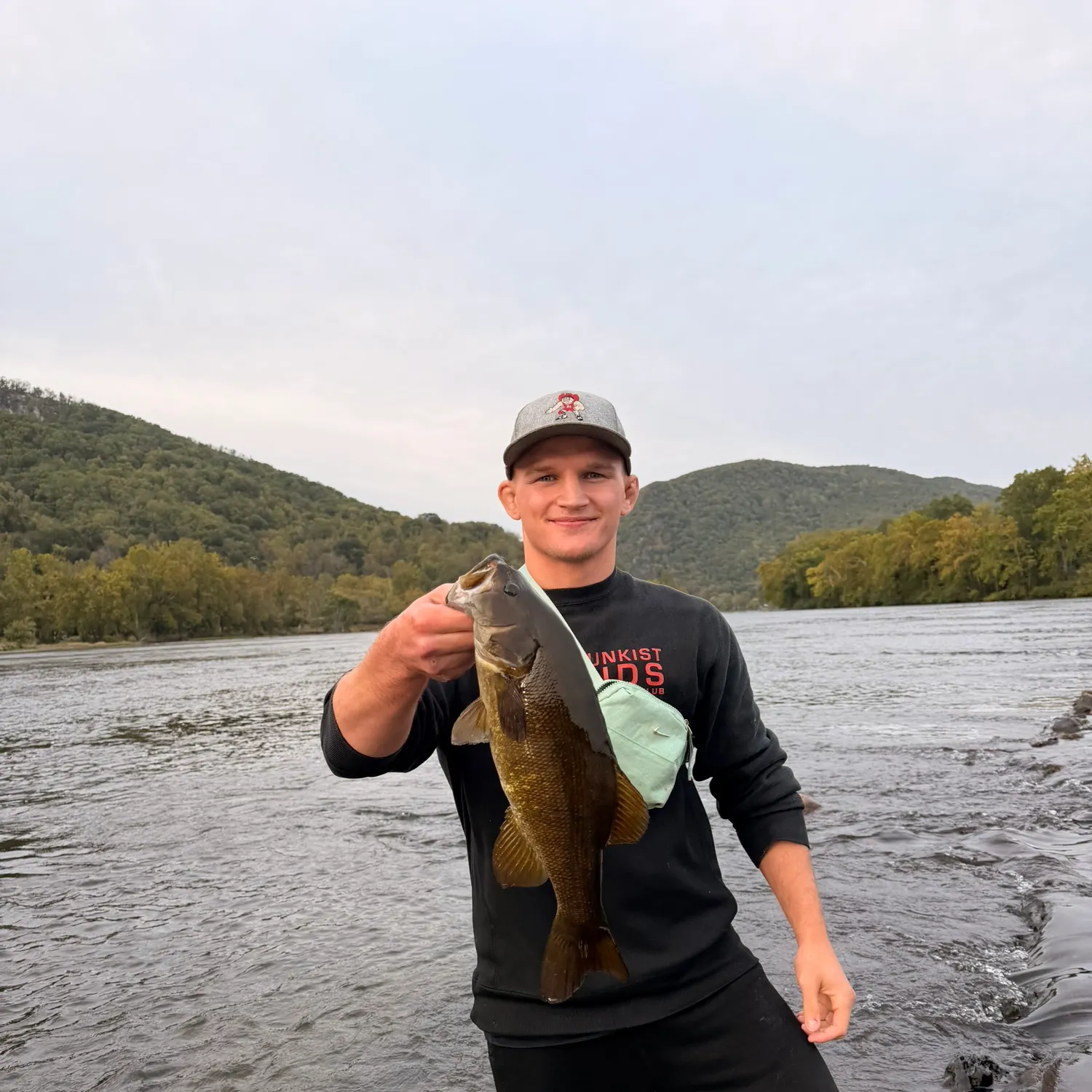 Smallmouth bass caught on Fishbrain