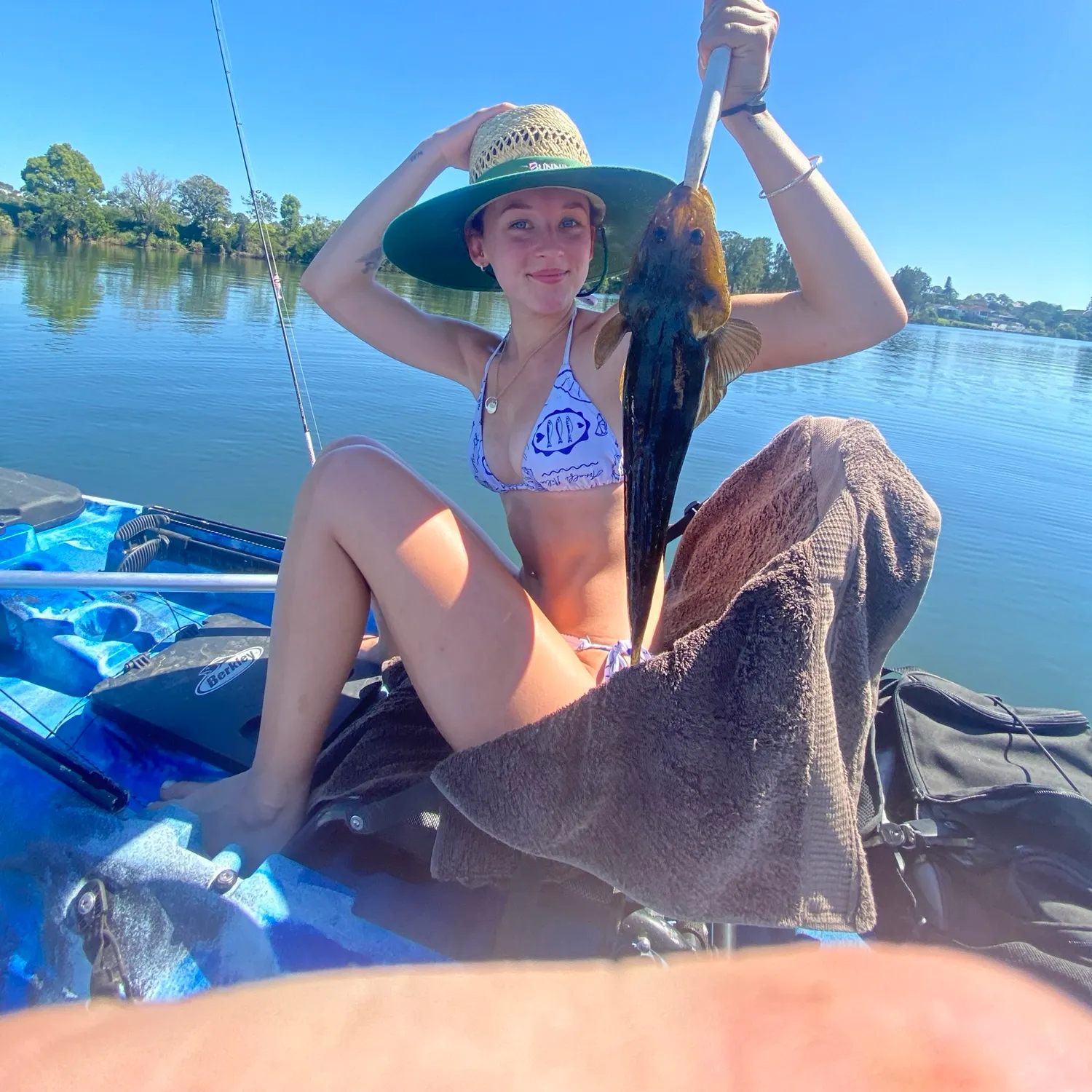 Dusky flathead caught on Fishbrain