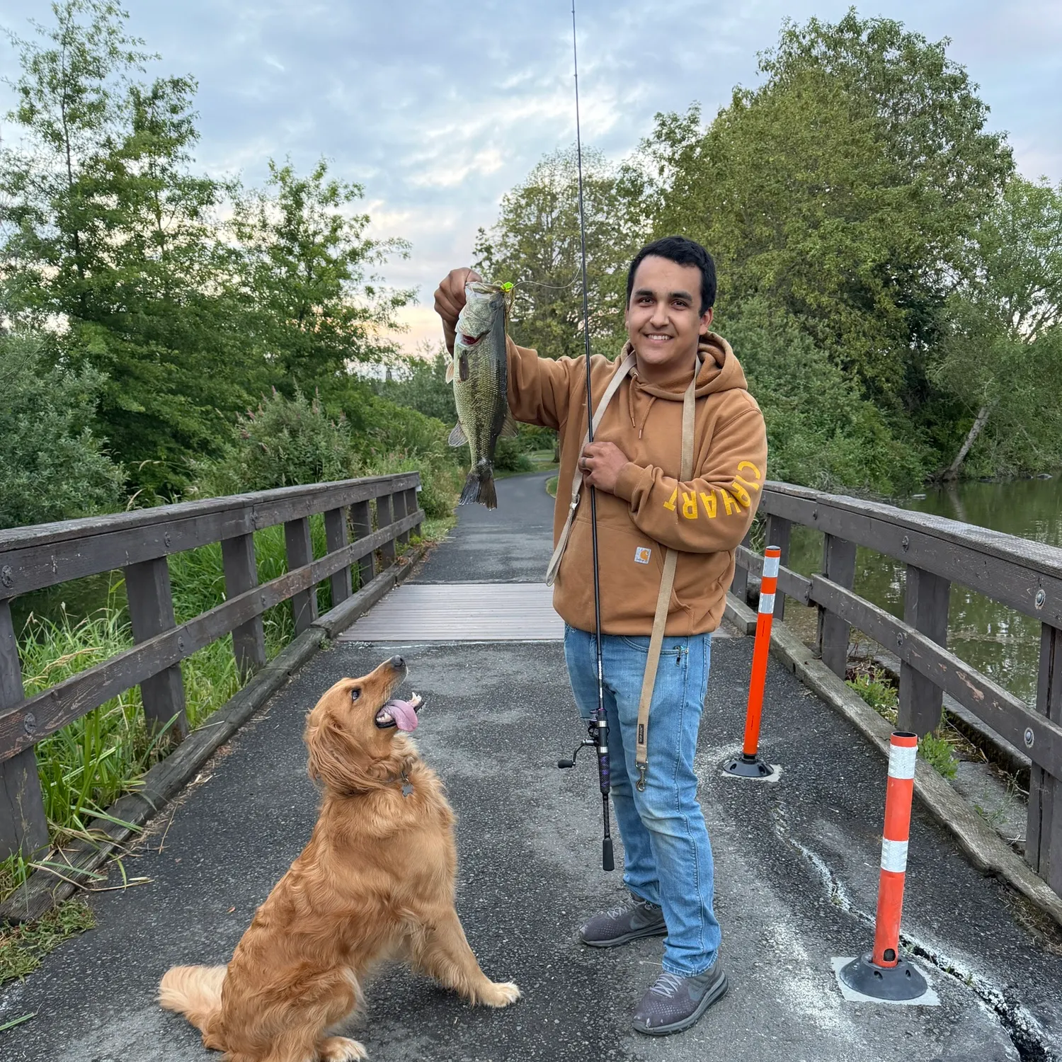 recently logged catches