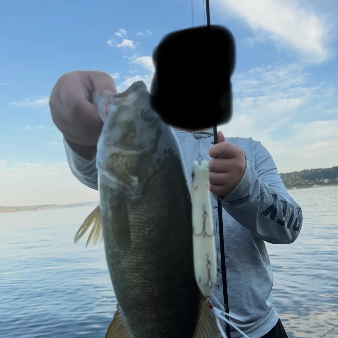 Smallmouth bass caught on Fishbrain