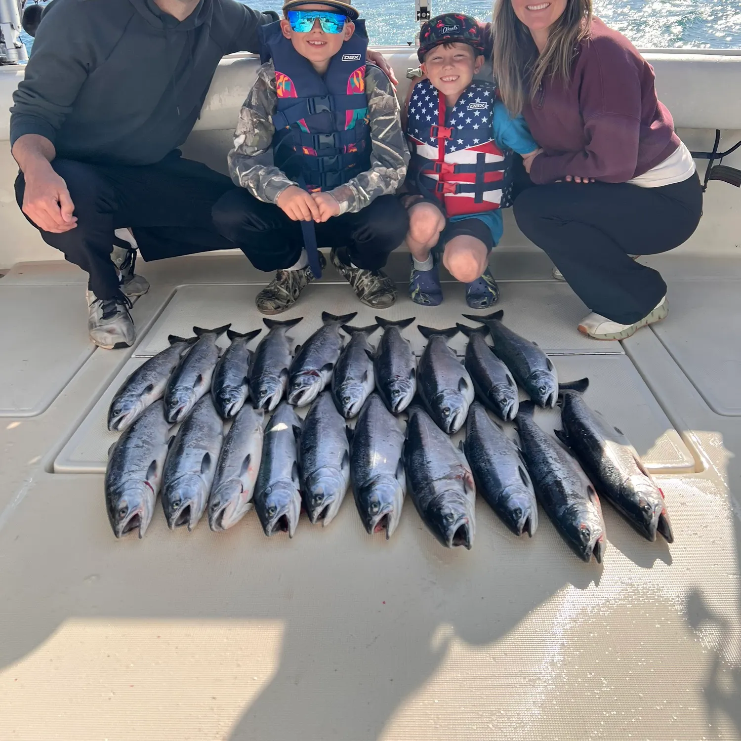 recently logged catches