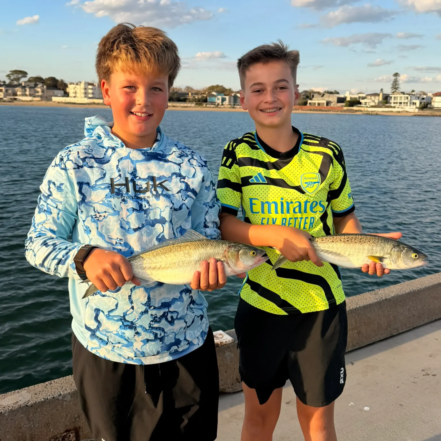 recently logged catches