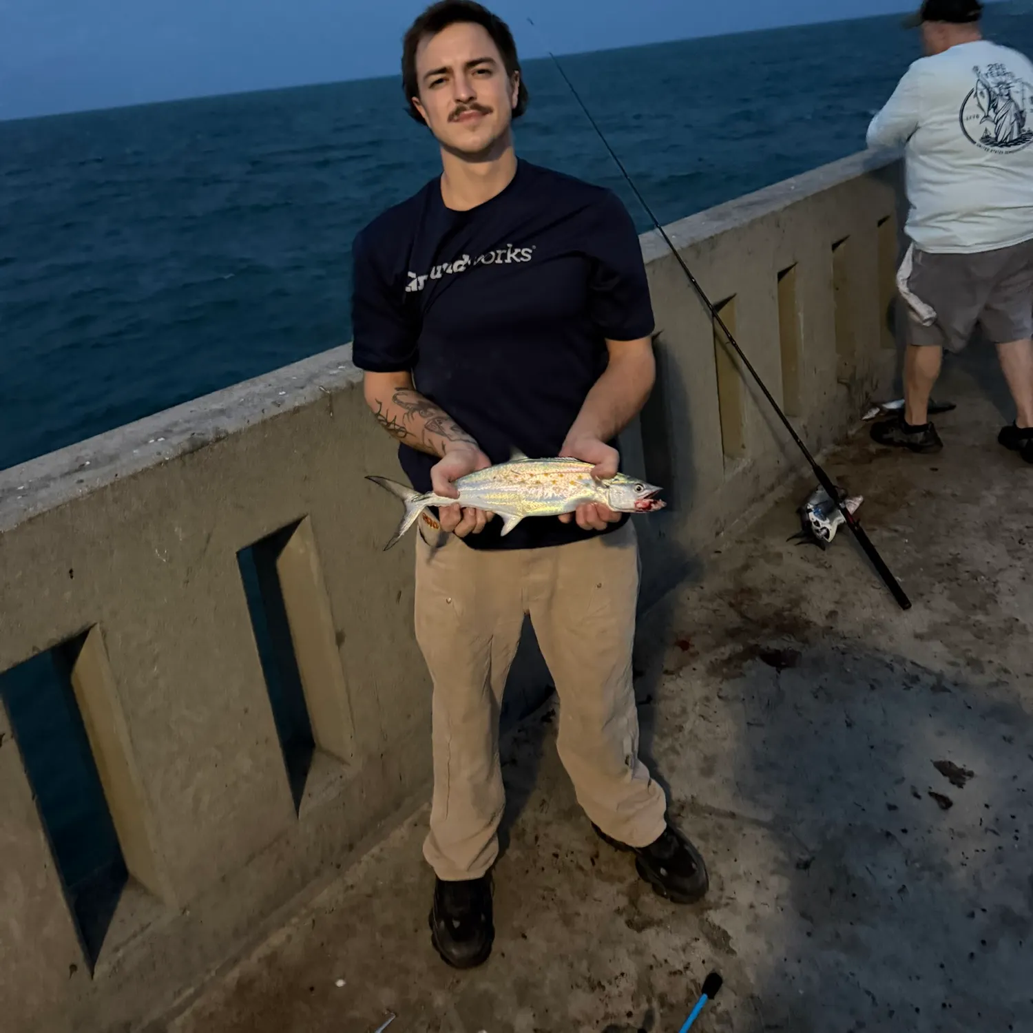 Spanish mackerel caught on Fishbrain