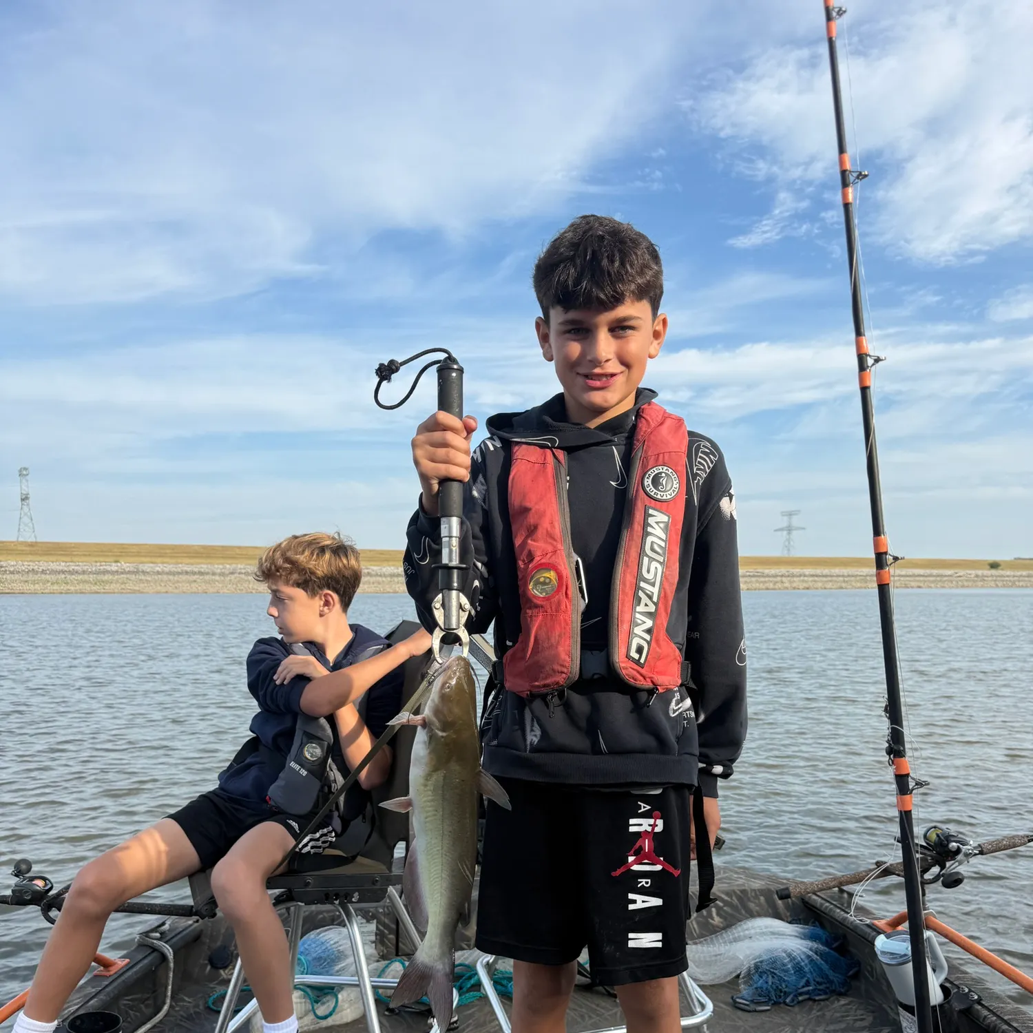 Channel catfish caught on Fishbrain