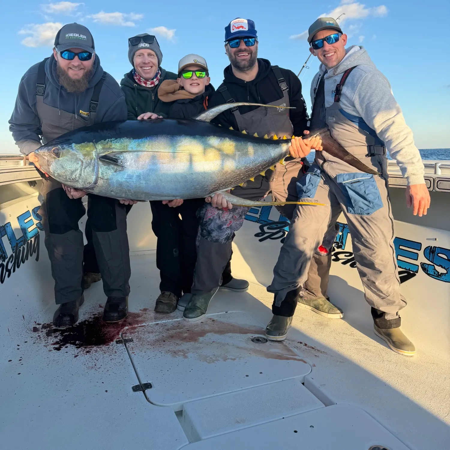 recently logged catches