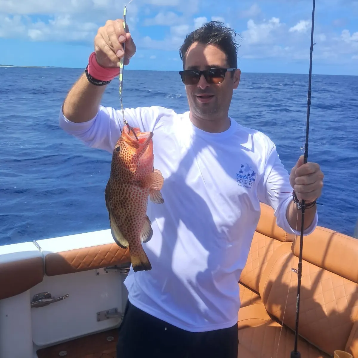 The most recent Spotted coralgrouper catches on Fishbrain