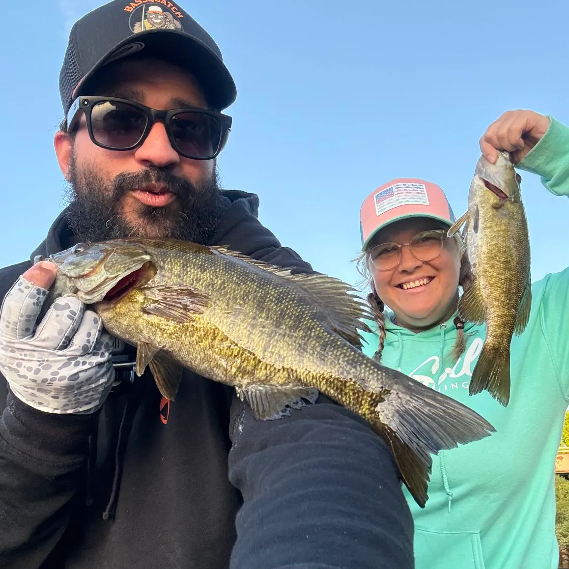 recently logged catches