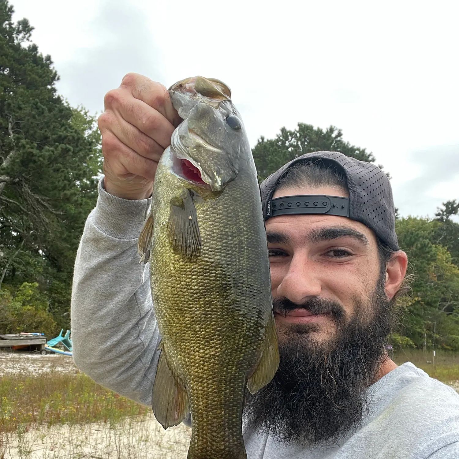 Smallmouth bass caught on Fishbrain