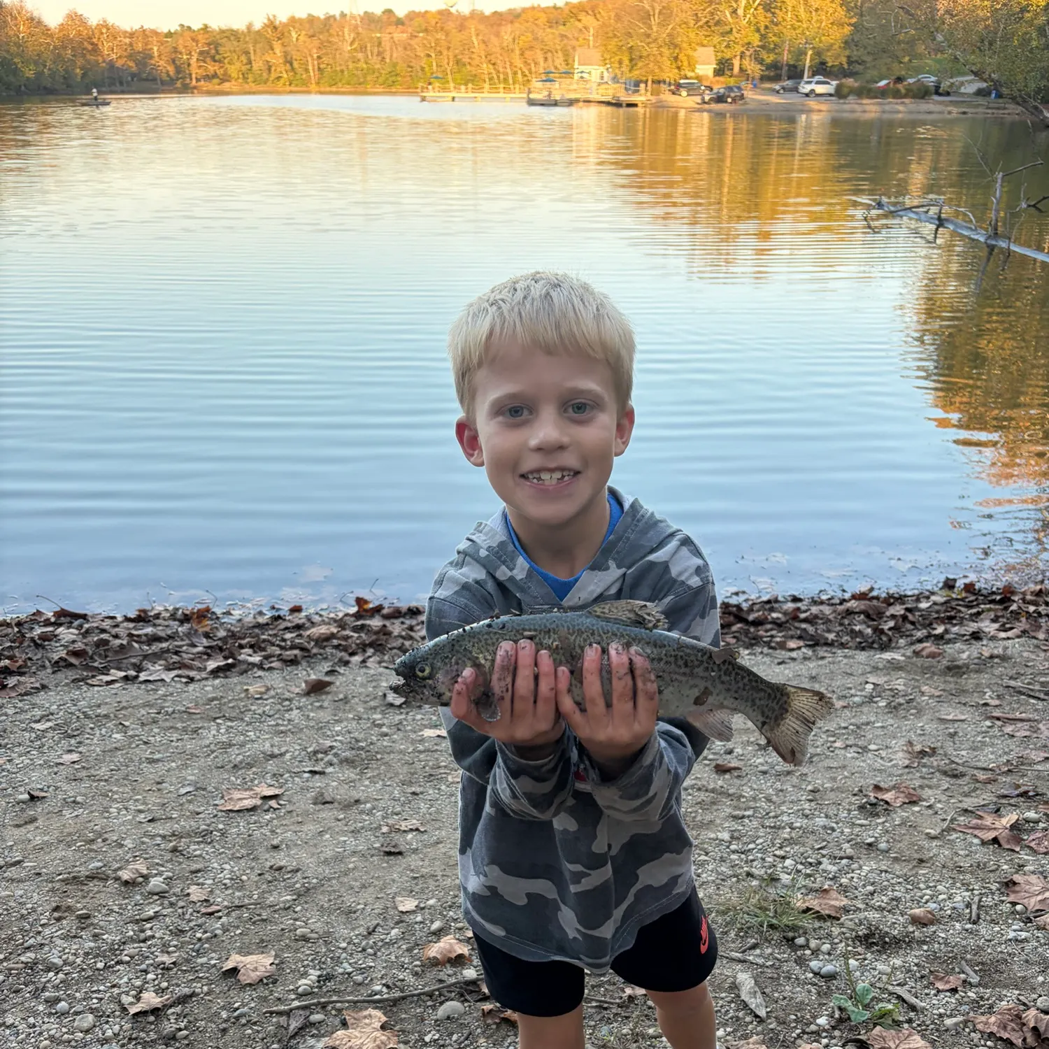 Rainbow trout caught on Fishbrain