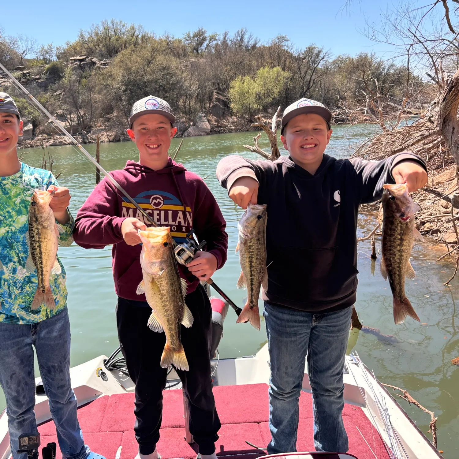 recently logged catches