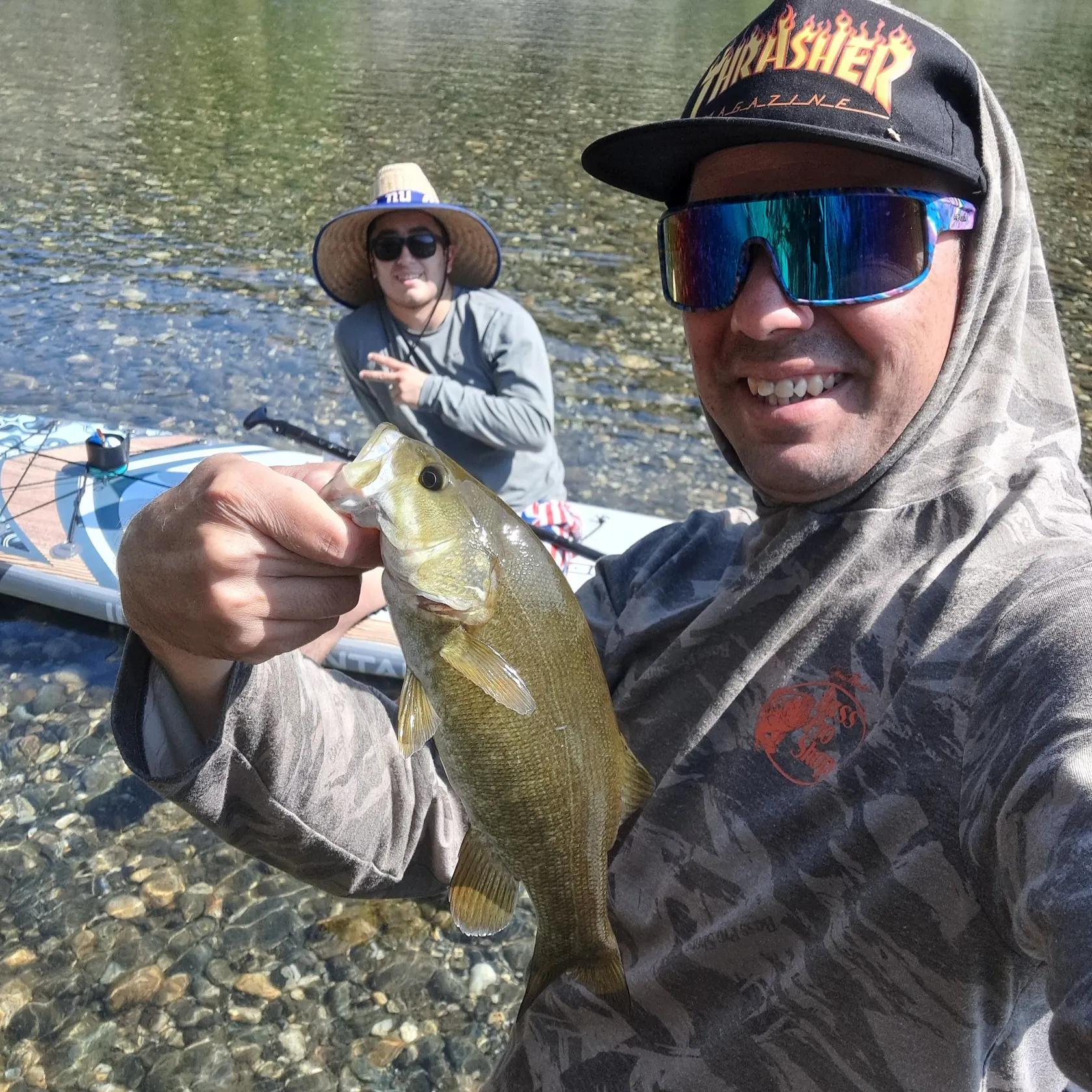 Smallmouth bass caught on Fishbrain