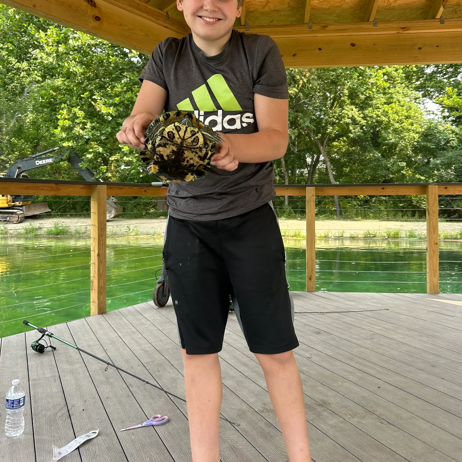 Common snapping turtle caught on Fishbrain