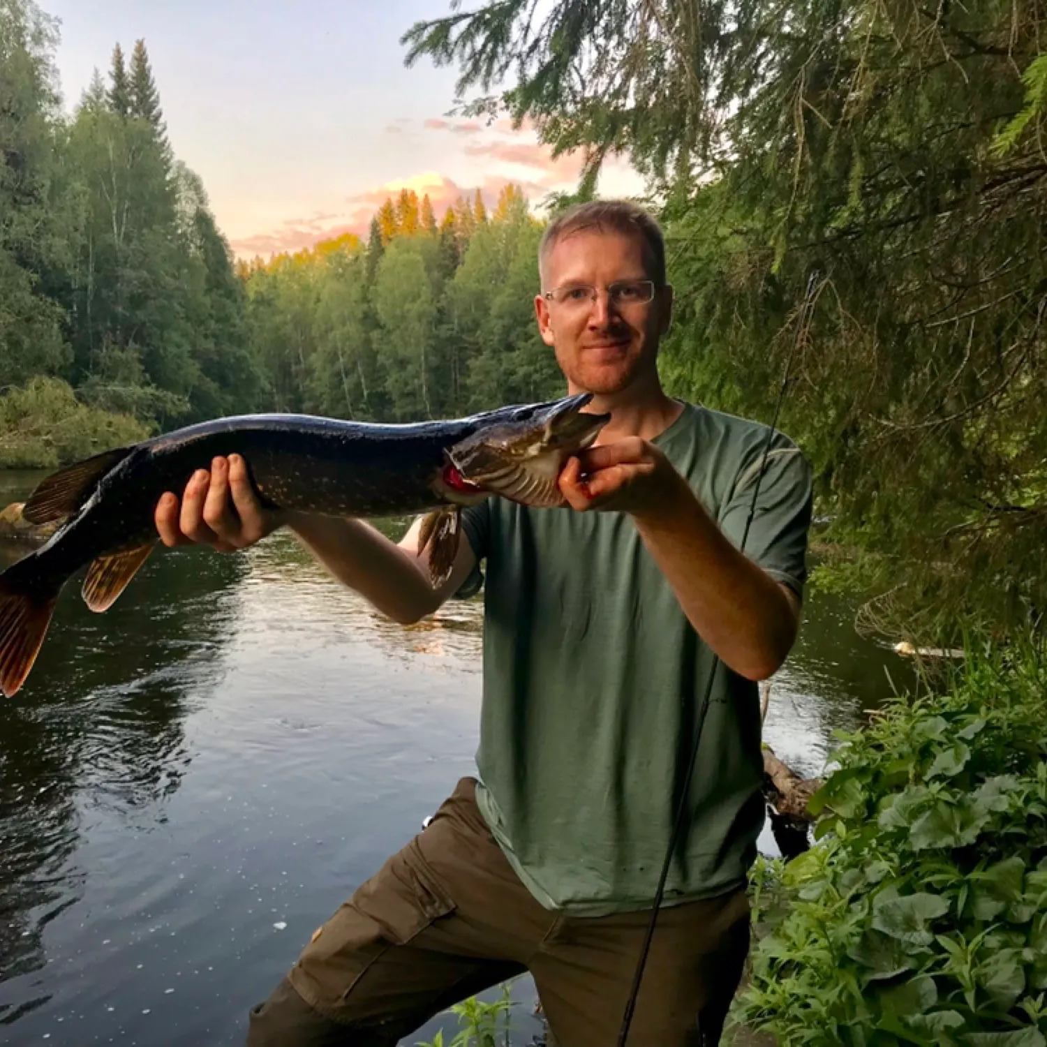 recently logged catches