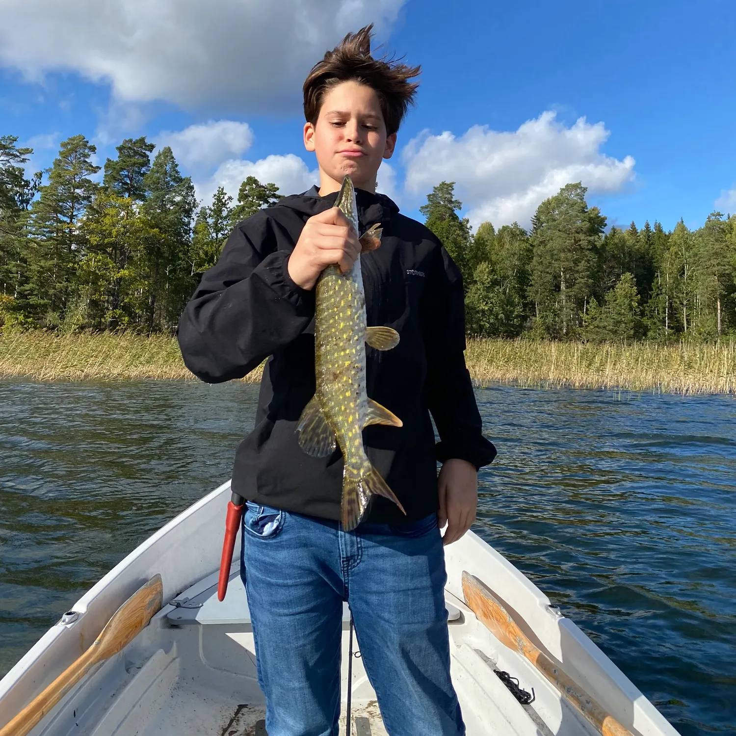 Northern pike caught on Fishbrain