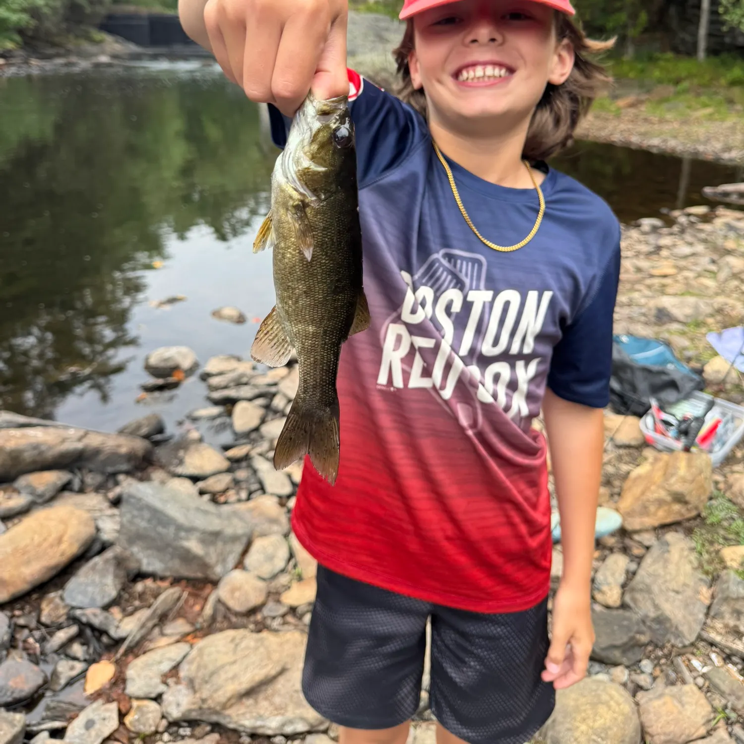Smallmouth bass caught on Fishbrain