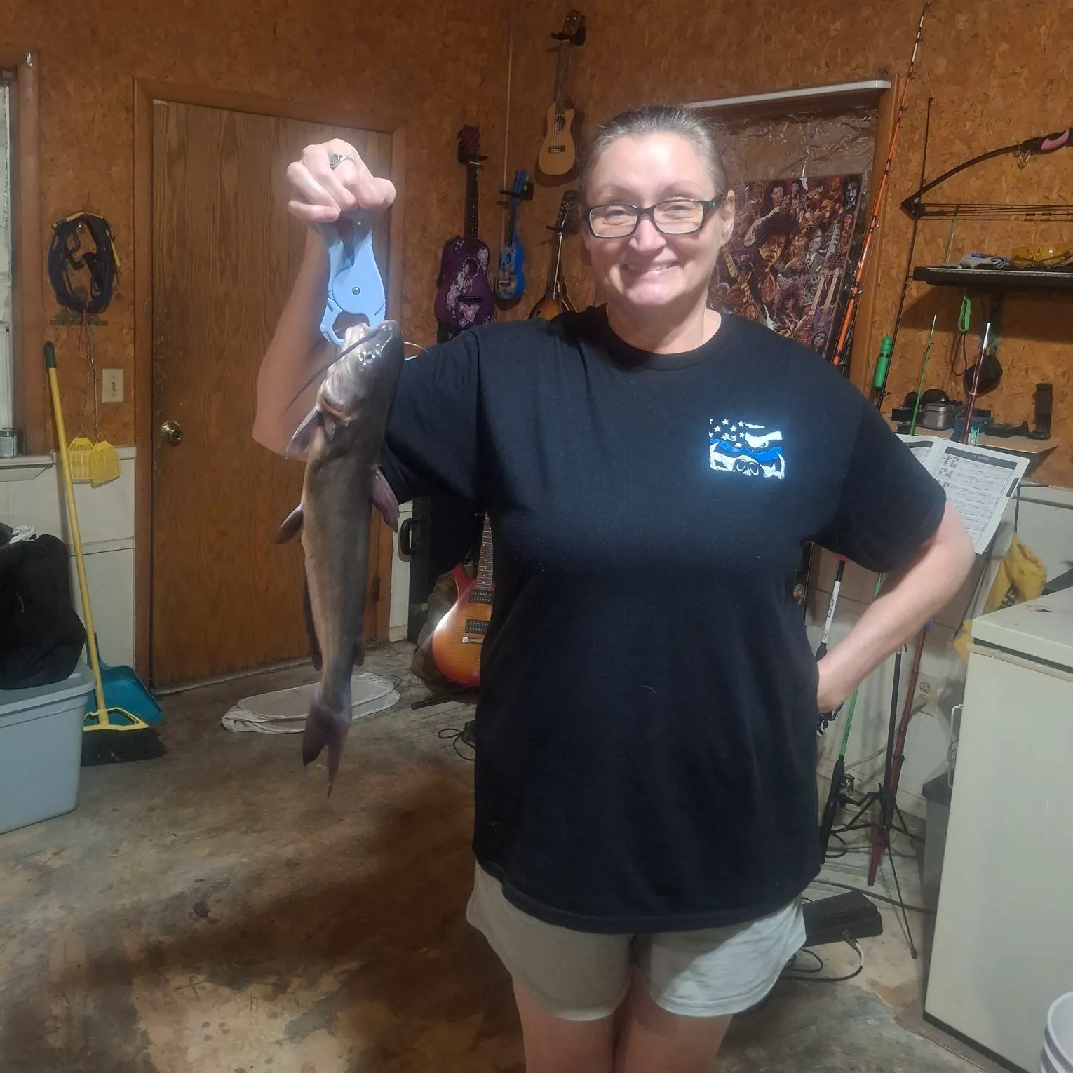 Channel catfish caught on Fishbrain