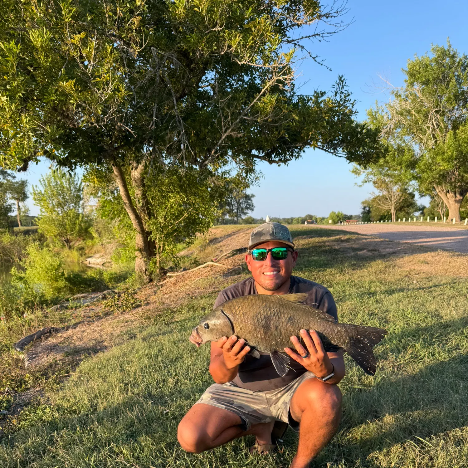 Black buffalo caught on Fishbrain