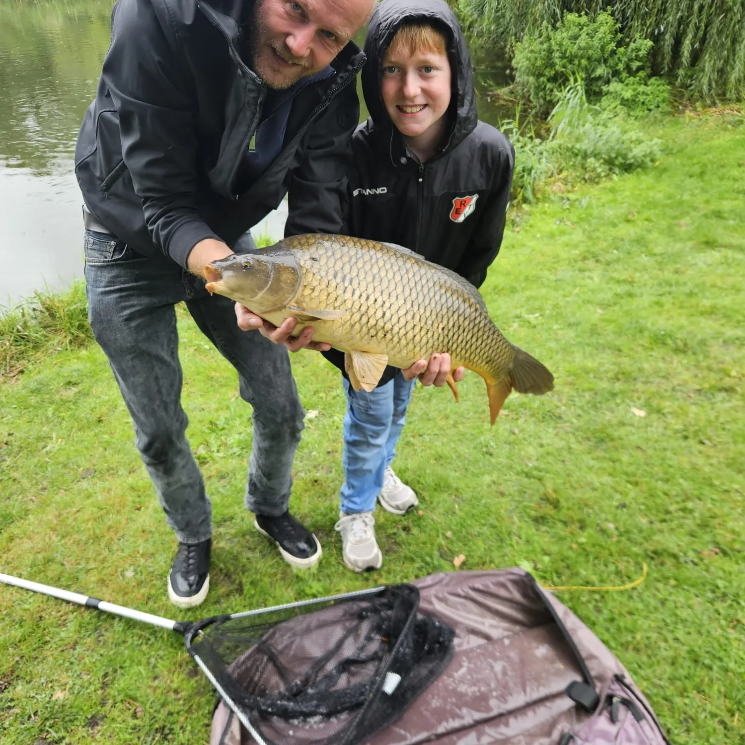 Common carp caught on Fishbrain