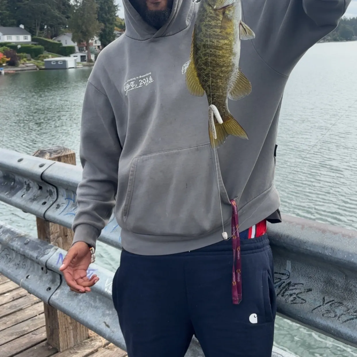 Smallmouth bass caught on Fishbrain
