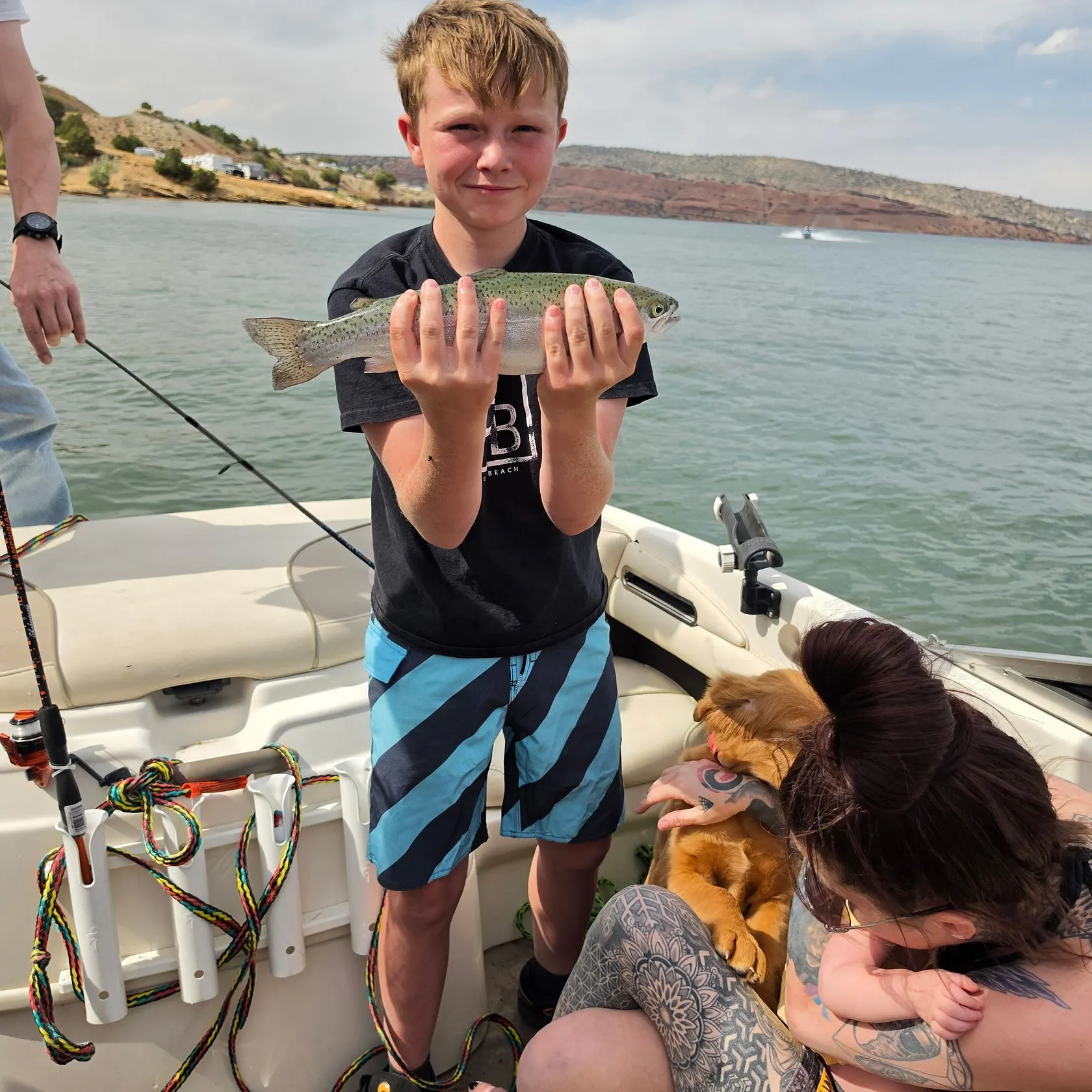Rainbow trout caught on Fishbrain