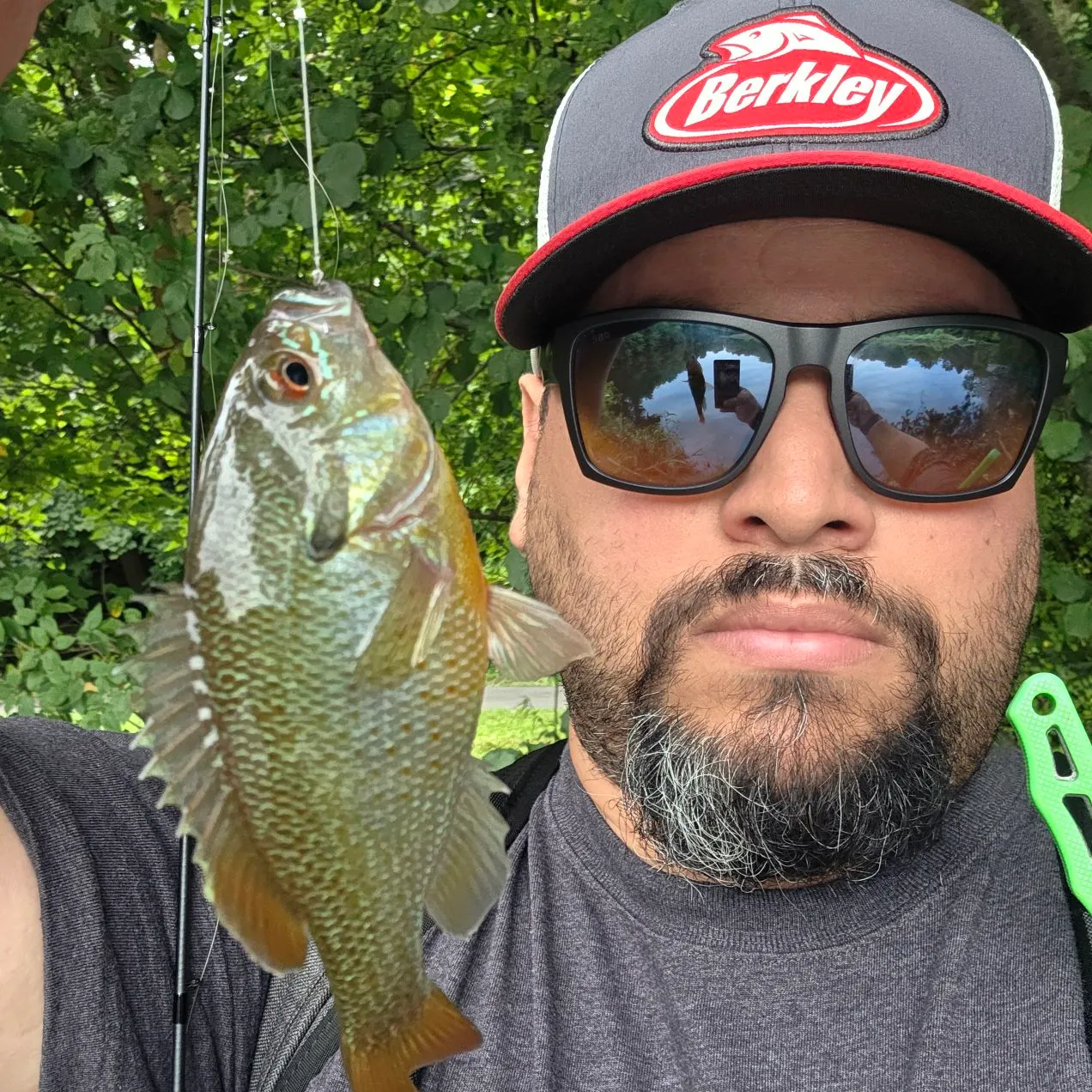 Redbreast sunfish caught on Fishbrain