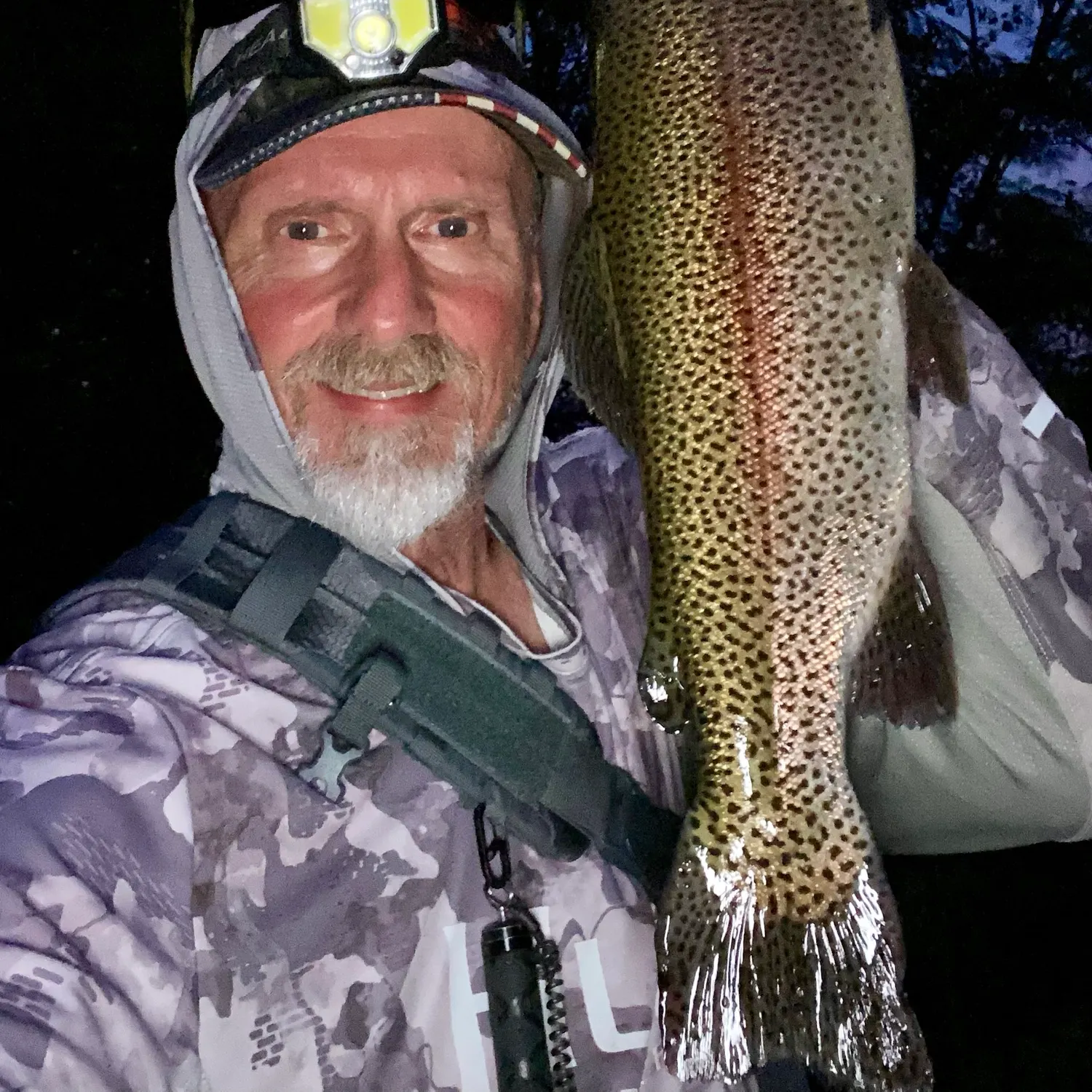 Rainbow trout caught on Fishbrain