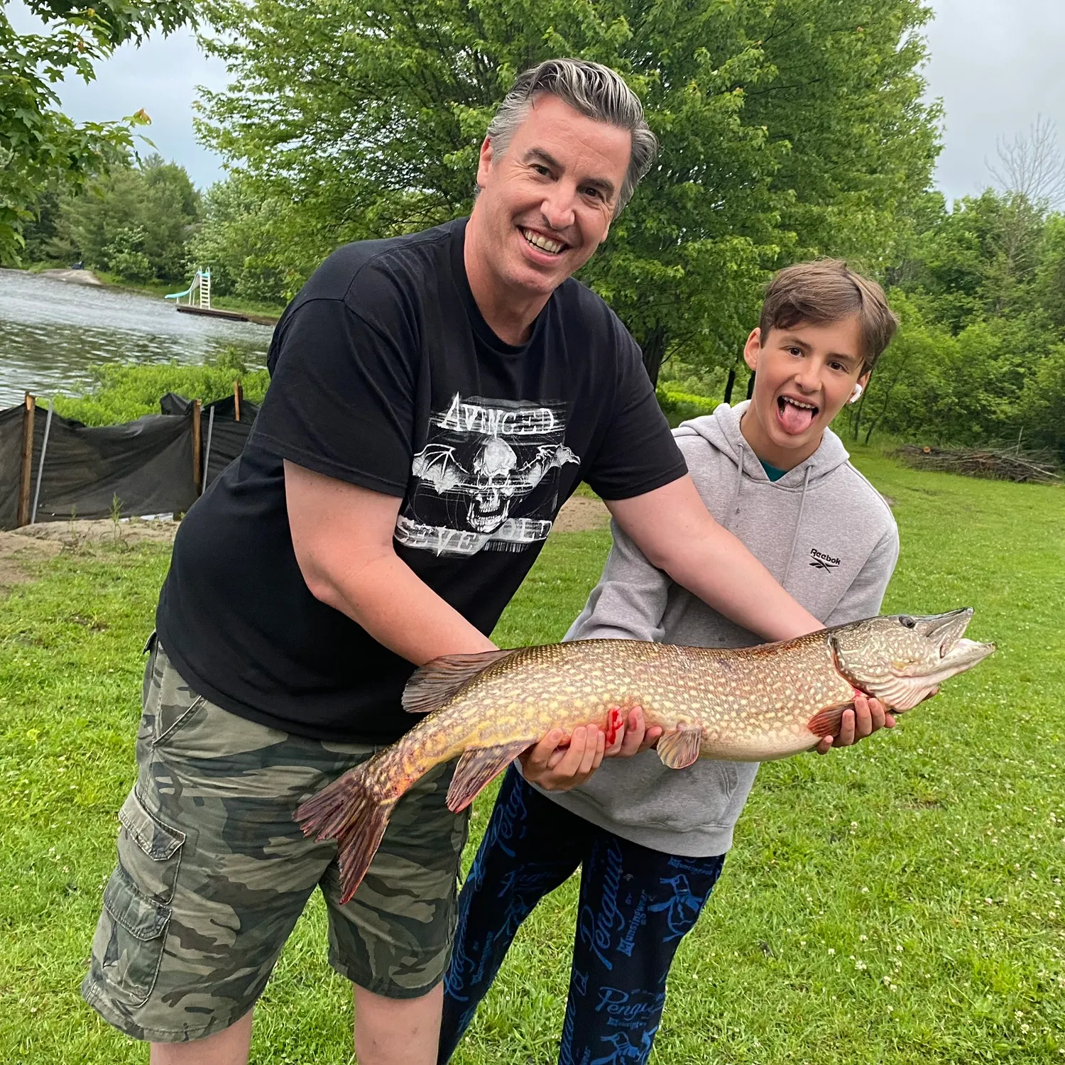 Northern pike caught on Fishbrain