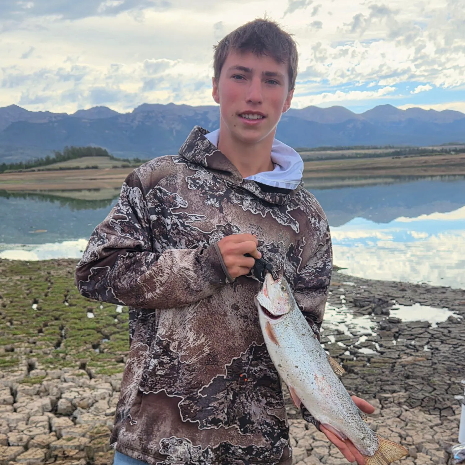 Rainbow trout caught on Fishbrain