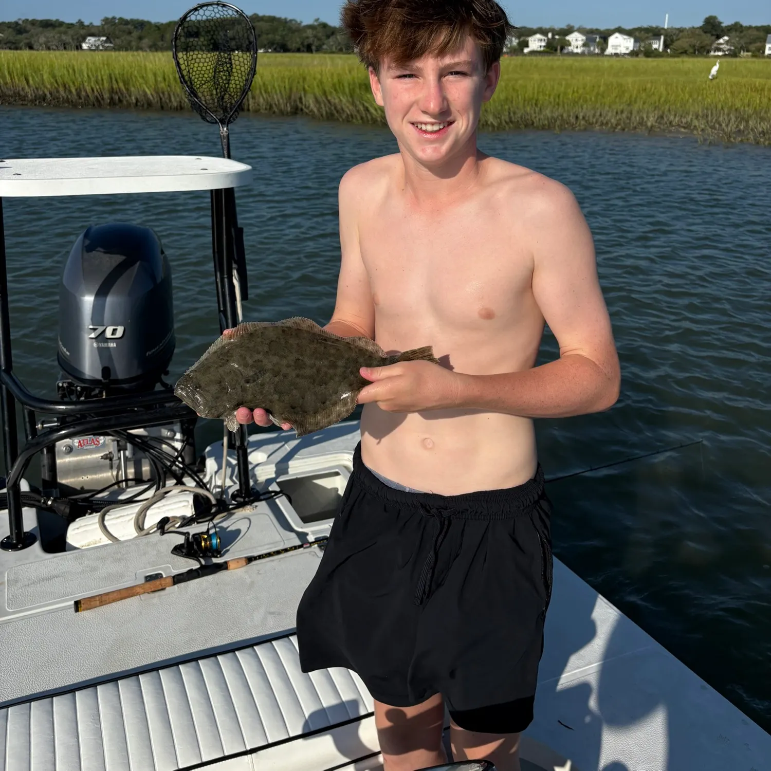 Summer flounder caught on Fishbrain