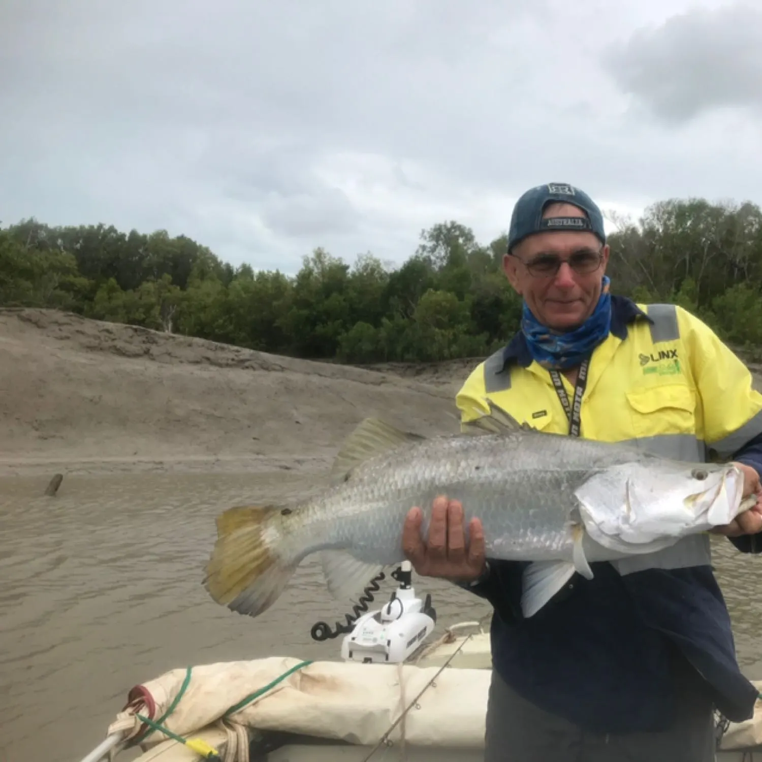 Barramundi caught on Fishbrain