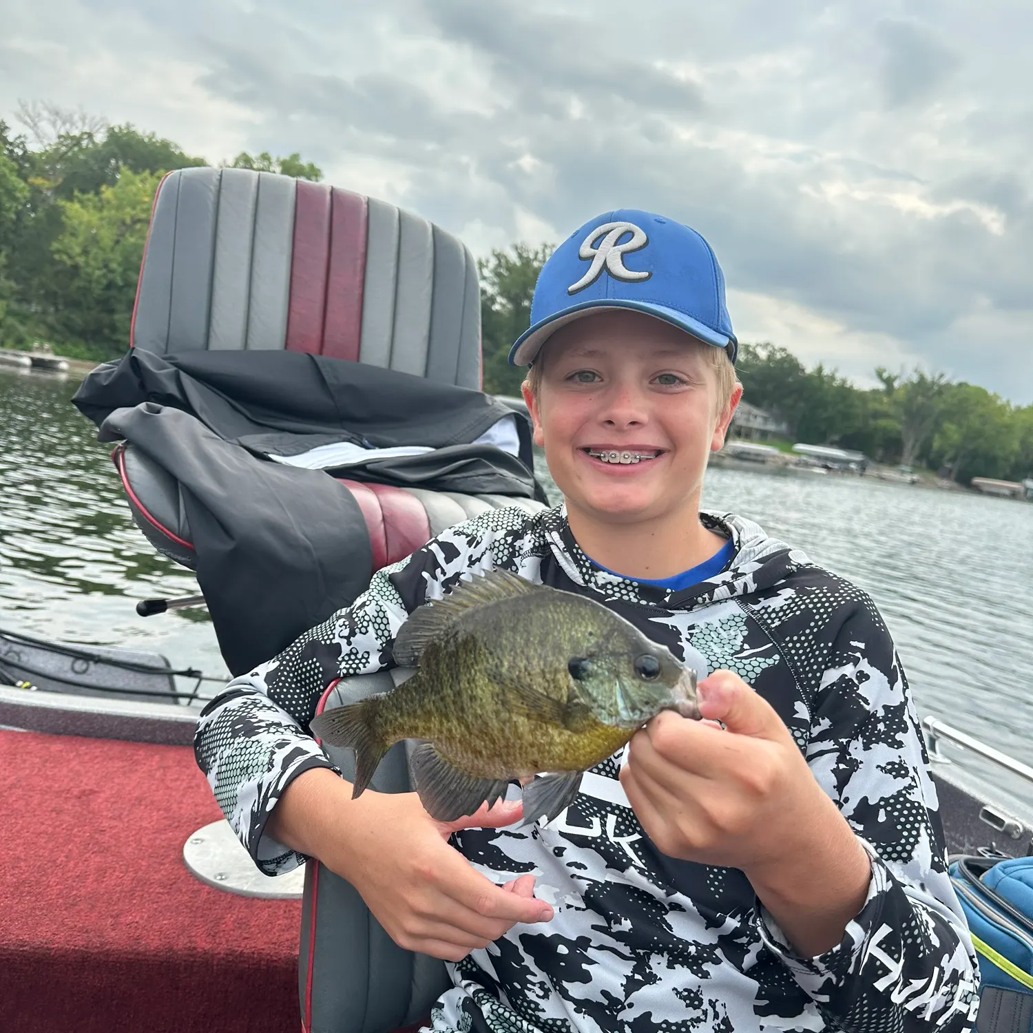 Bluegill caught on Fishbrain