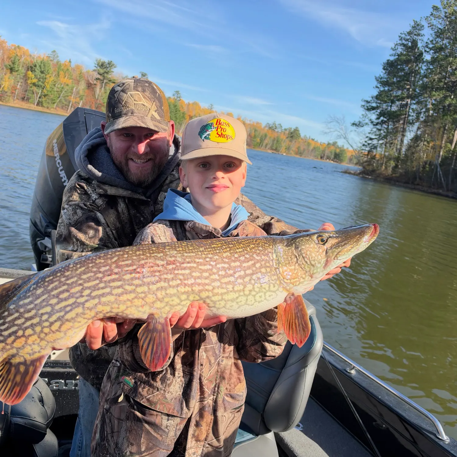 Northern pike caught on Fishbrain