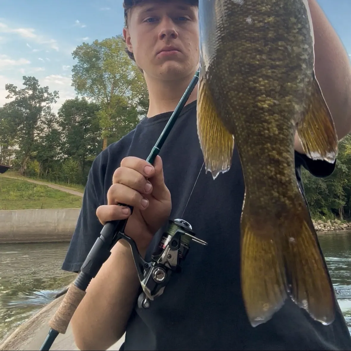 Smallmouth bass caught on Fishbrain
