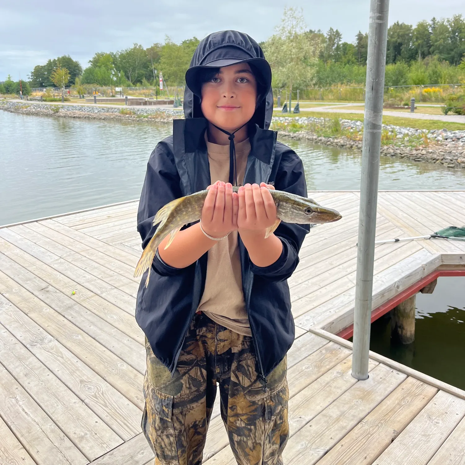 Northern pike caught on Fishbrain