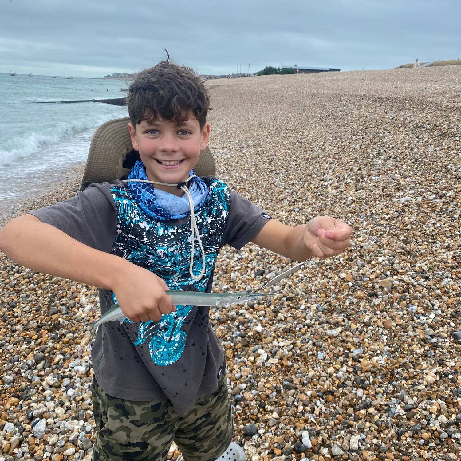 European garfish caught on Fishbrain