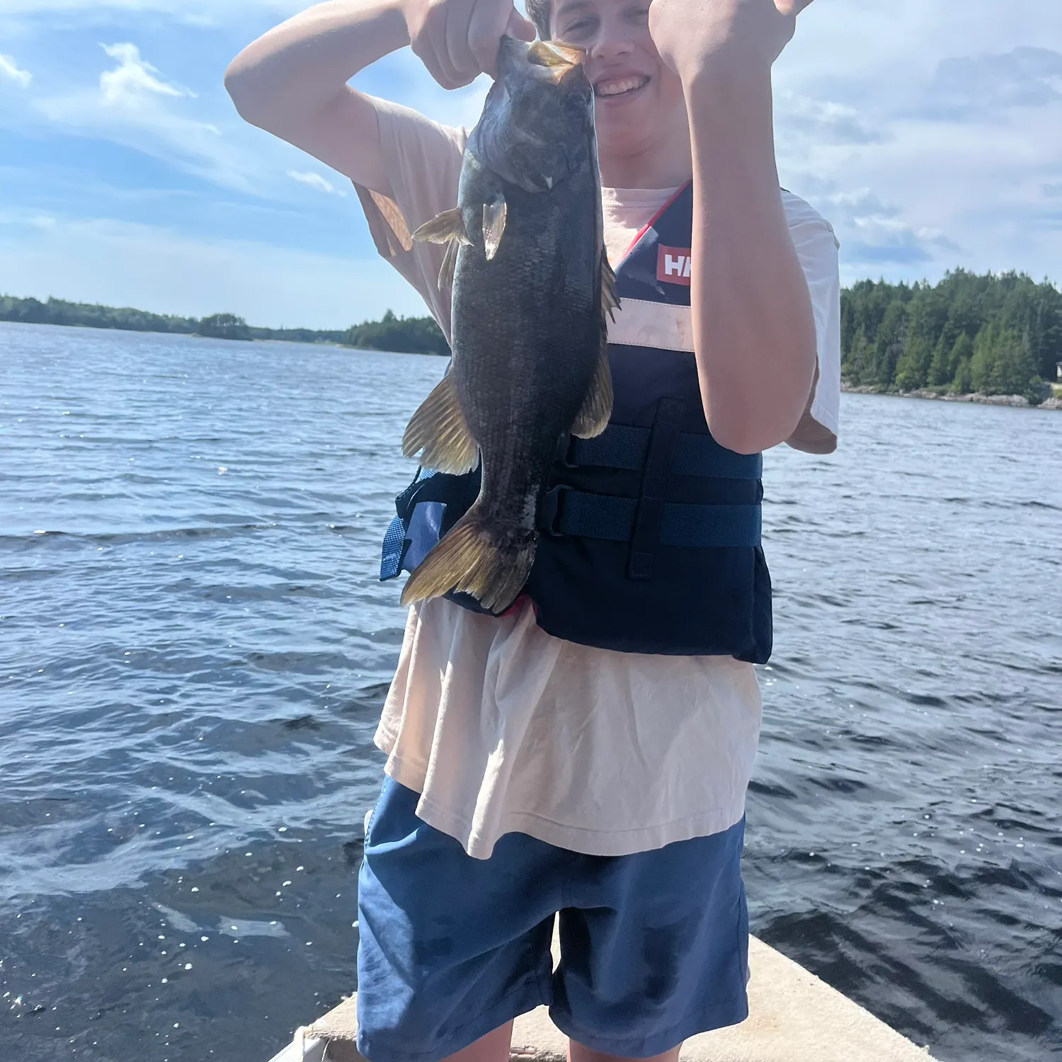 Smallmouth bass caught on Fishbrain