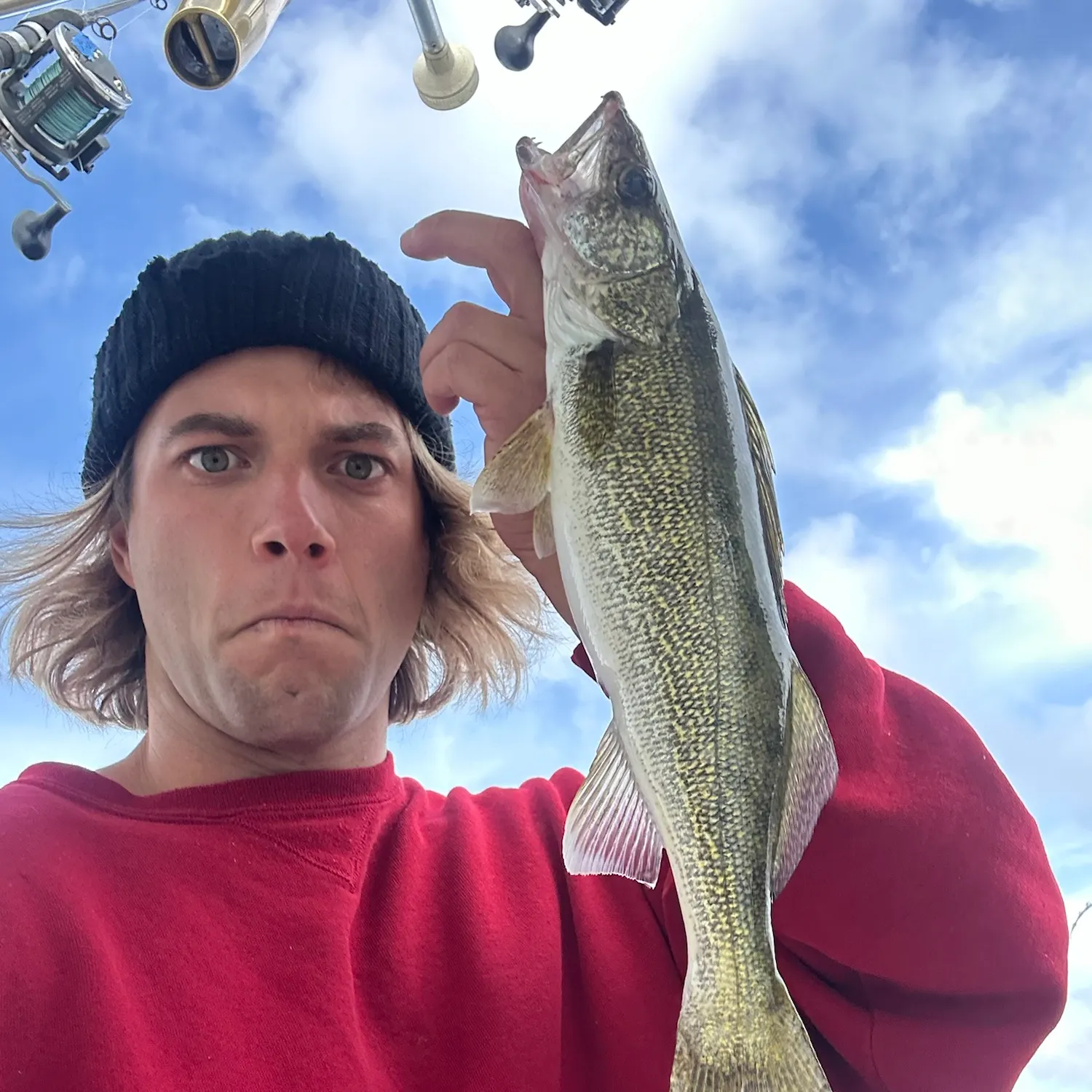Walleye caught on Fishbrain