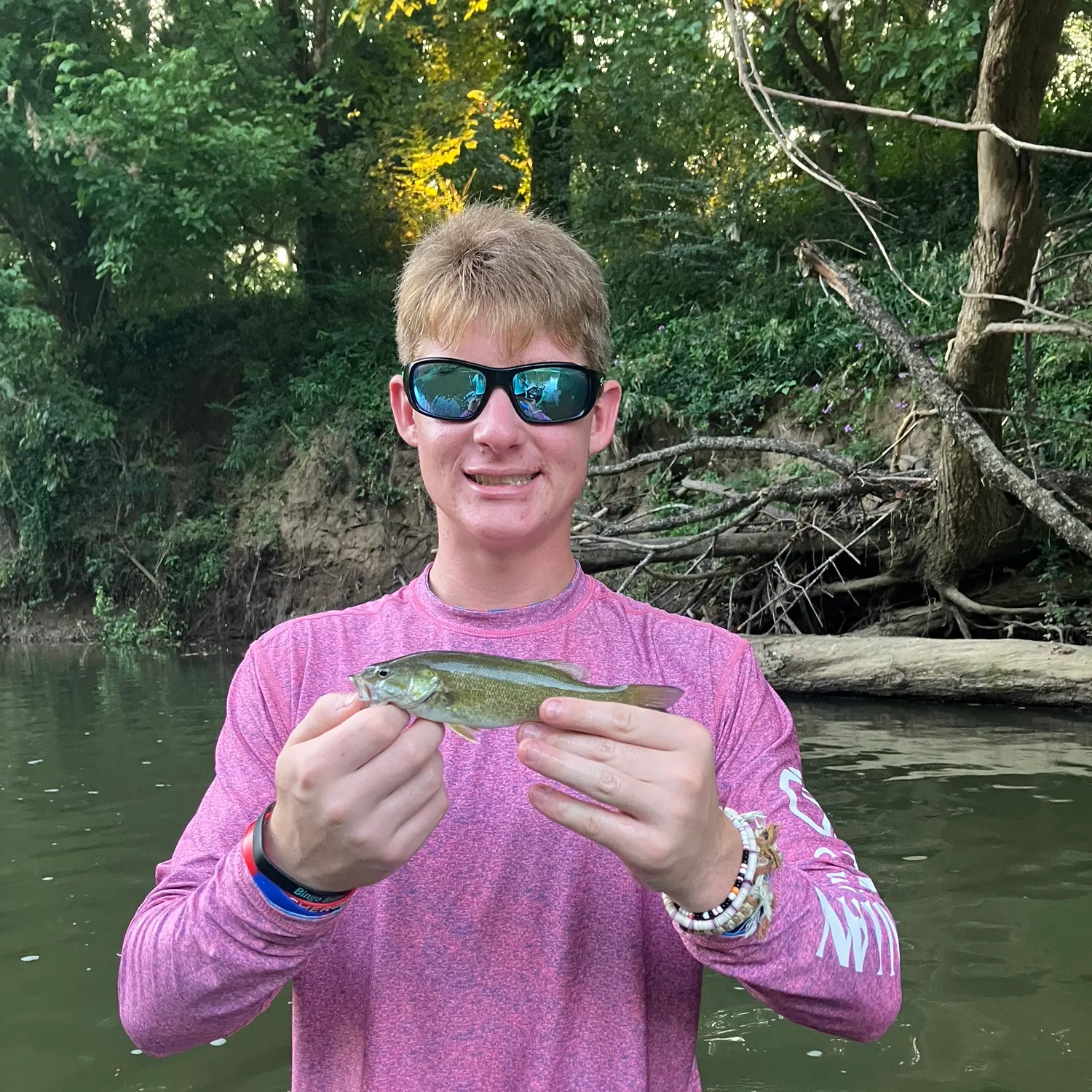 Smallmouth bass caught on Fishbrain