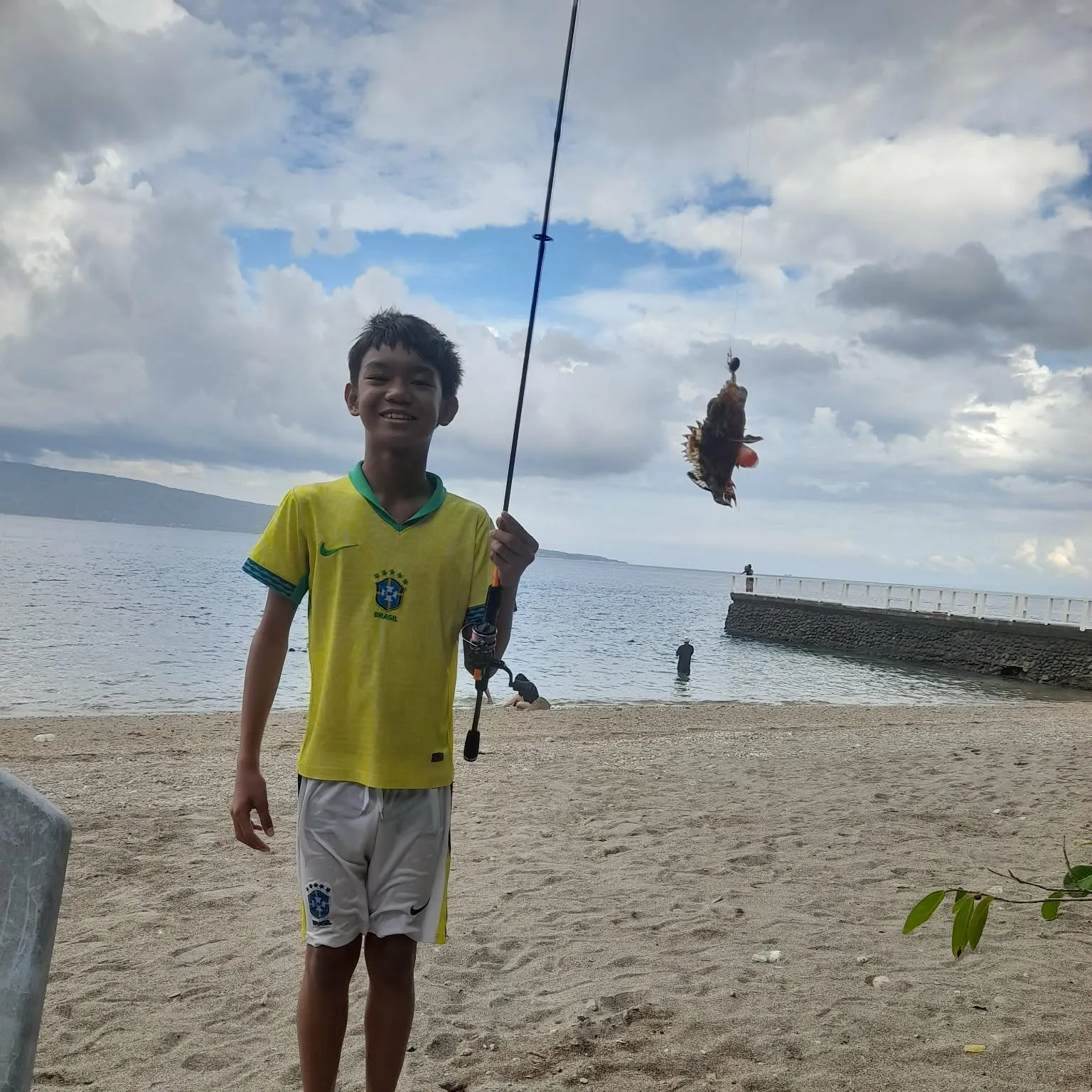 Spotted grouper caught on Fishbrain