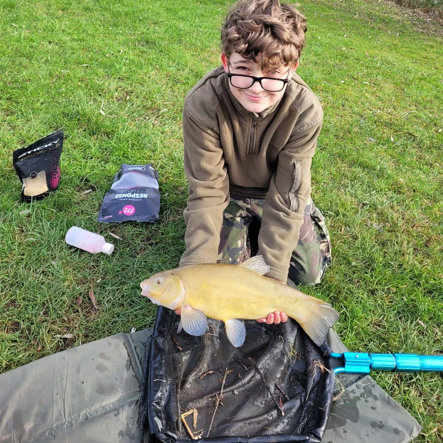 The most recent Tench catches on Fishbrain