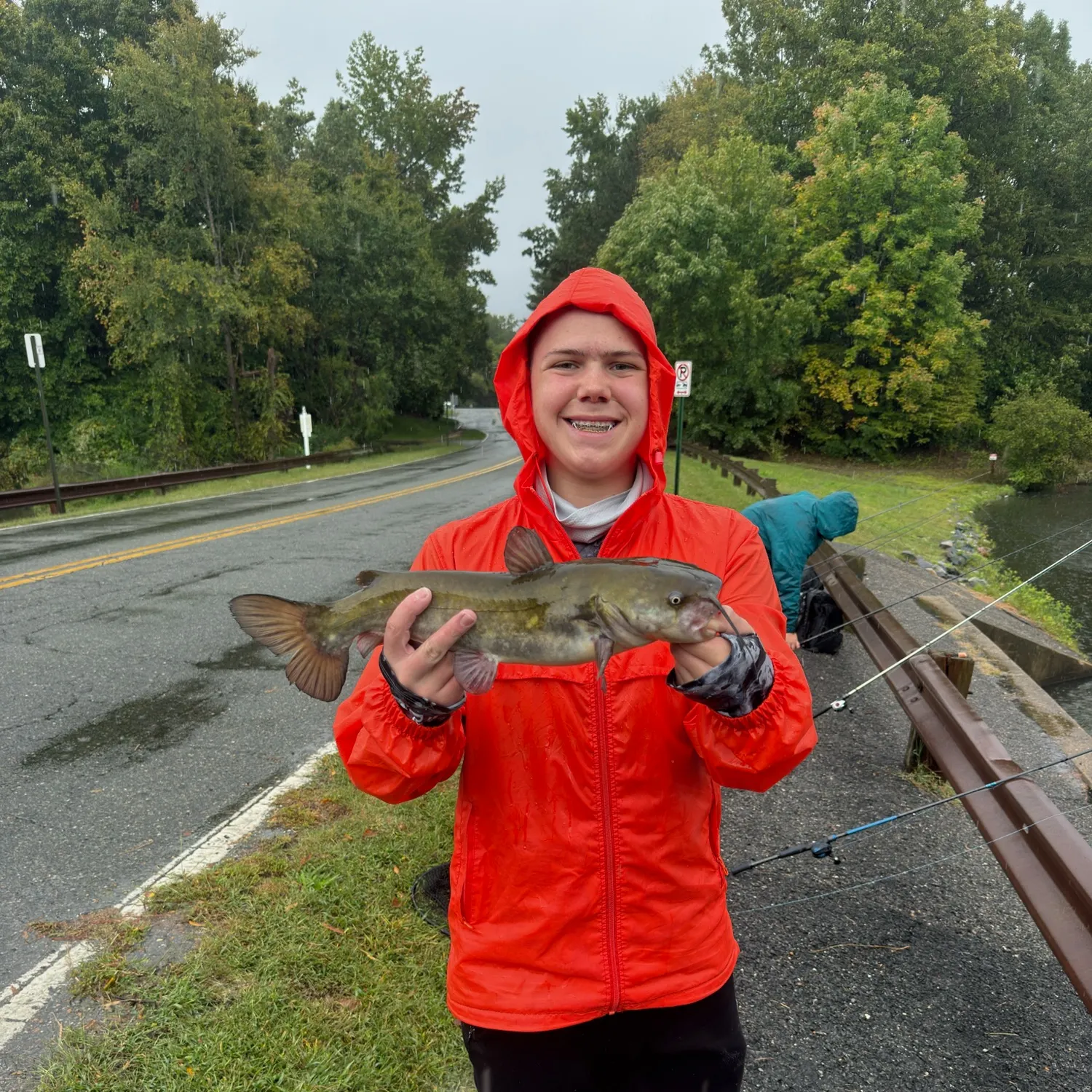 Channel catfish caught on Fishbrain